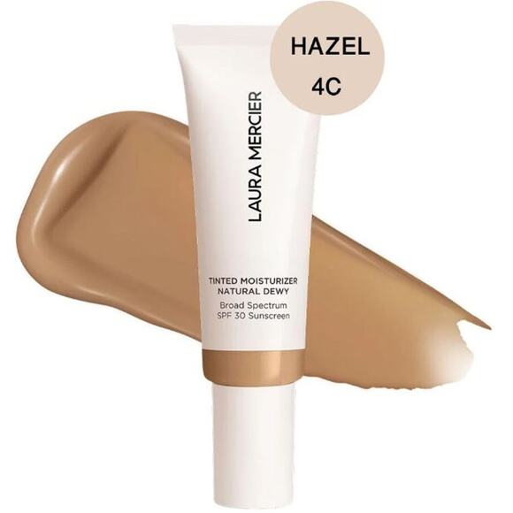 Laura Mercier Tinted Moisturizer Natural Dewy 4C Hazel 1.5 Fl Oz/45ml - Picture 1 of 8